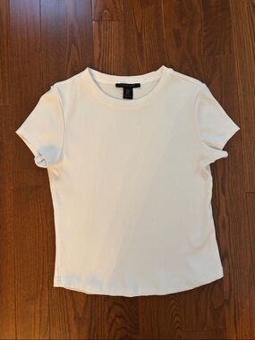 Short Sleeve Ribbed Top